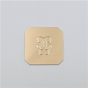 Metal label / logo plate